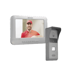 Video Portero Hikvision KIS203T con pantalla LCD - Micrófono - Altavoz -Exteriores