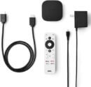 ONN Android TV 4K UHD con control remoto por voz Asistente de Google y cable HDMI de alta velocidad