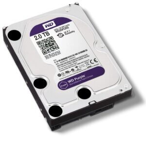 Disco Duro Western Digital Purple 2 TB - Video Vigilancia - Mecánico