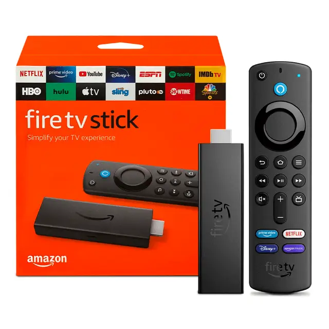 Amazon Fire TV Stick dispositivo de streaming | Full HD, Control por Voz Alexa y Apps