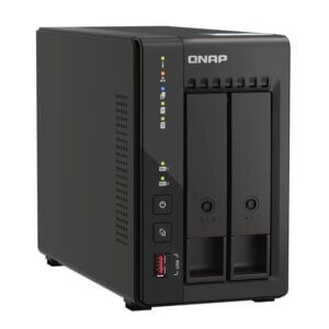 Servidor NAS QNAP Unidad de almacenamiento de red - HDMI - Quad-Core, 8 GB DDR4 RAM y  2.5GbE (sin disco)